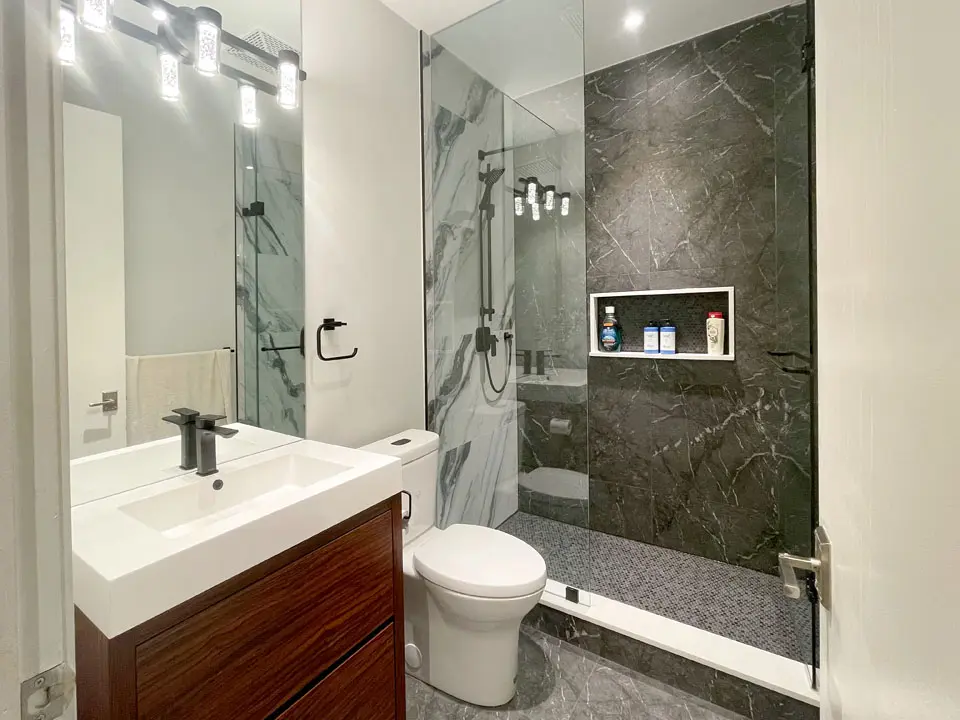 Fashion district condo bathroom renovation by golden bee condos